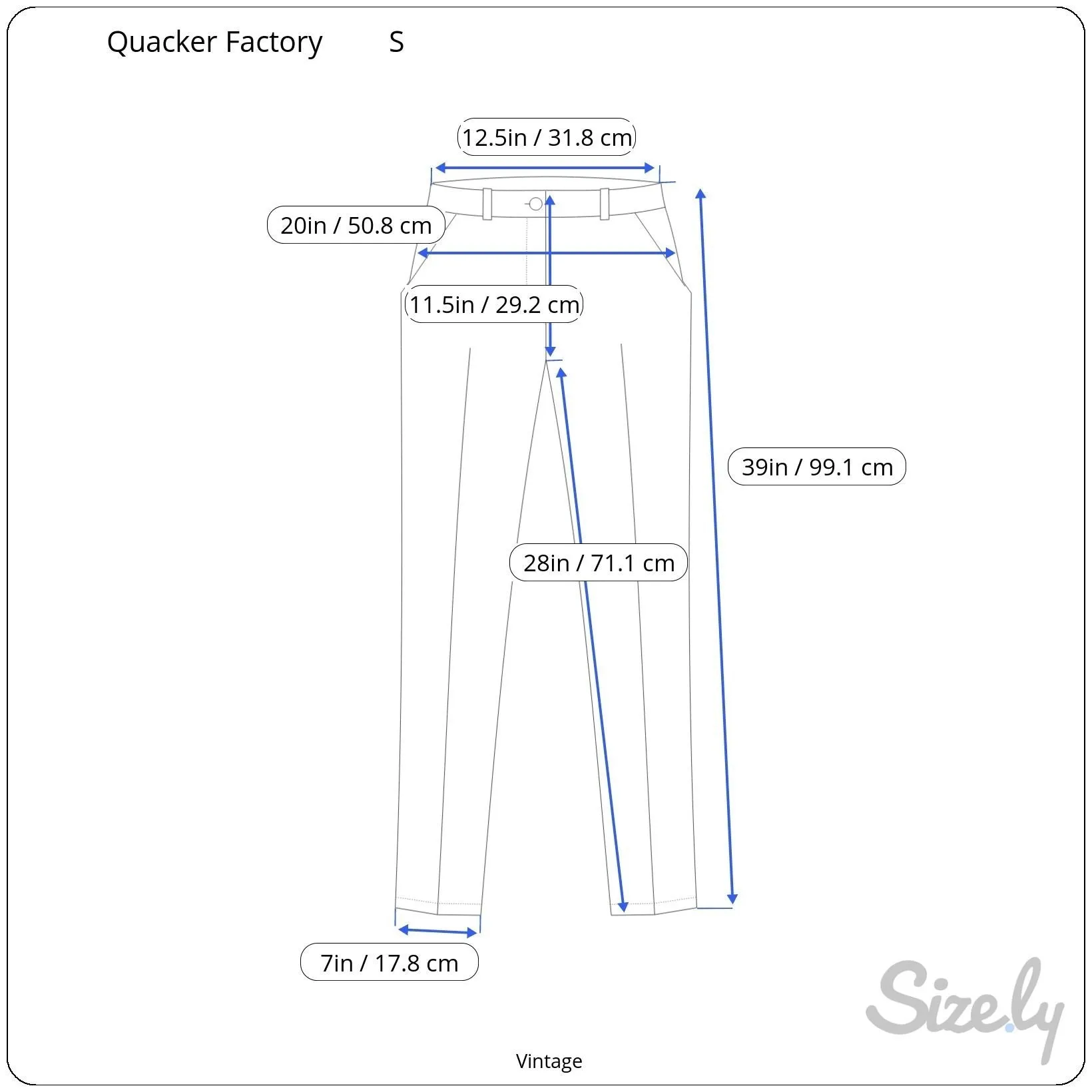 The Quacker Factory Heavyweight Cotton Elastic Waist Straight Leg Khaki Pants