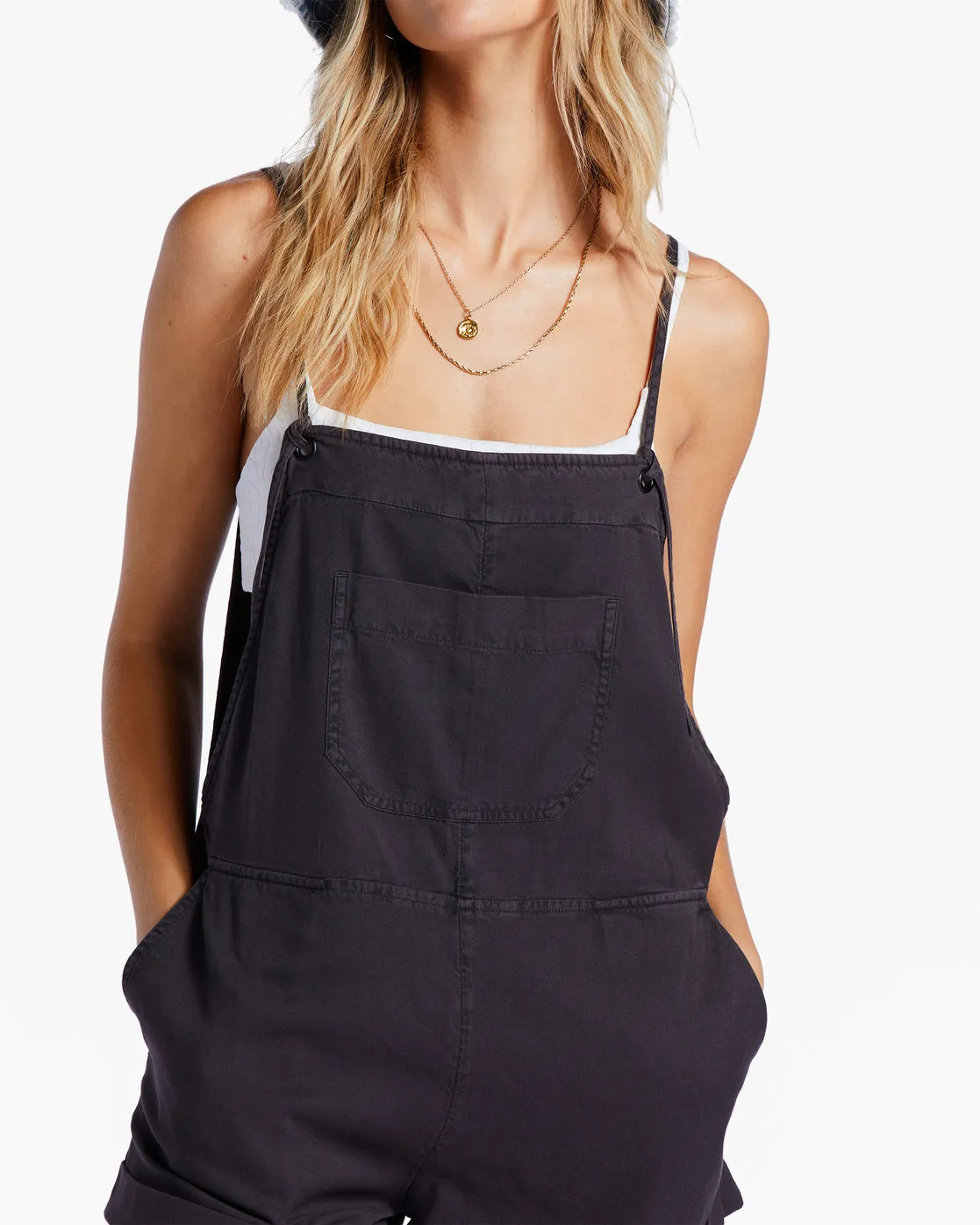 Wild Pursuit Romper - Off Black