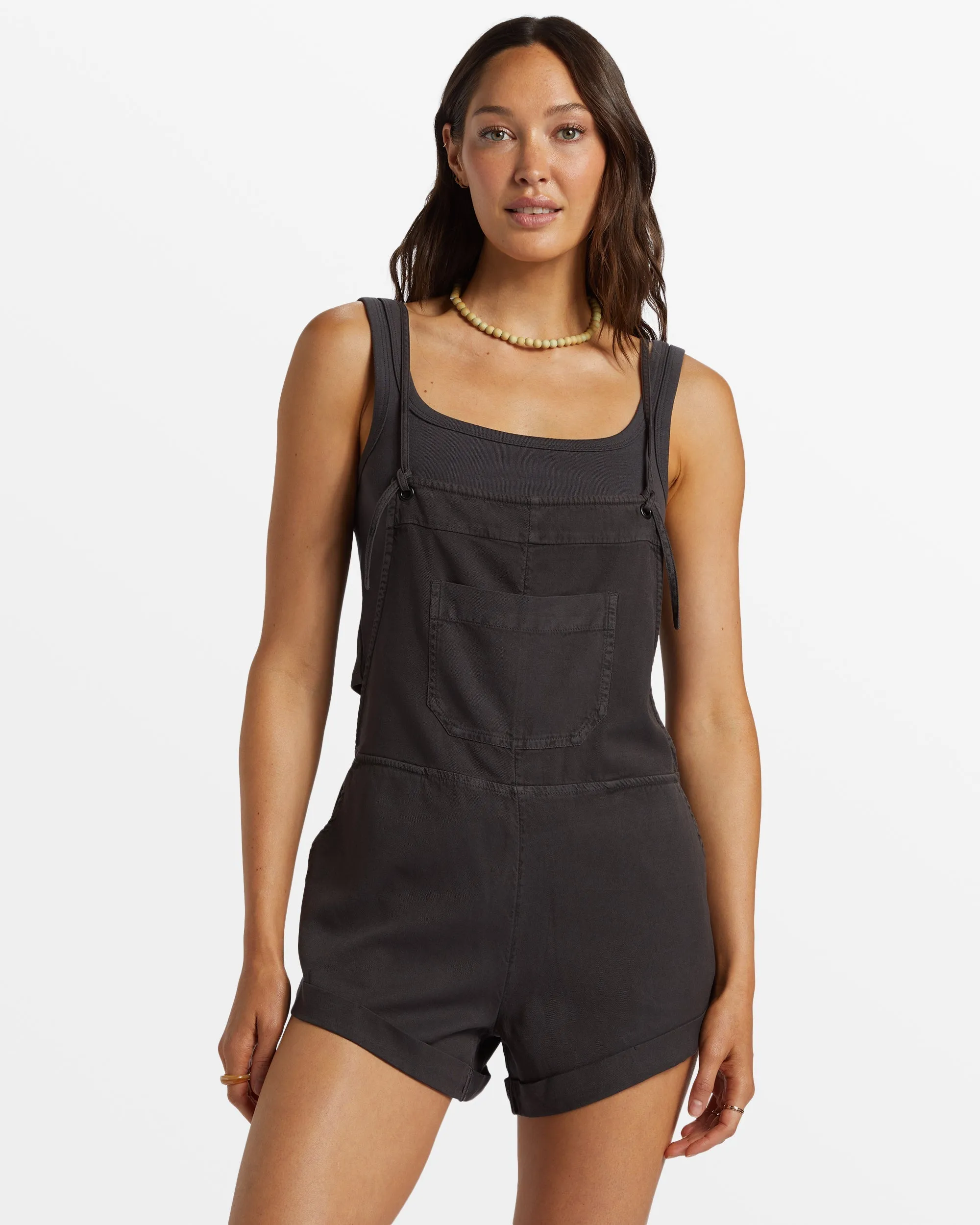 Wild Pursuit Romper - Off Black