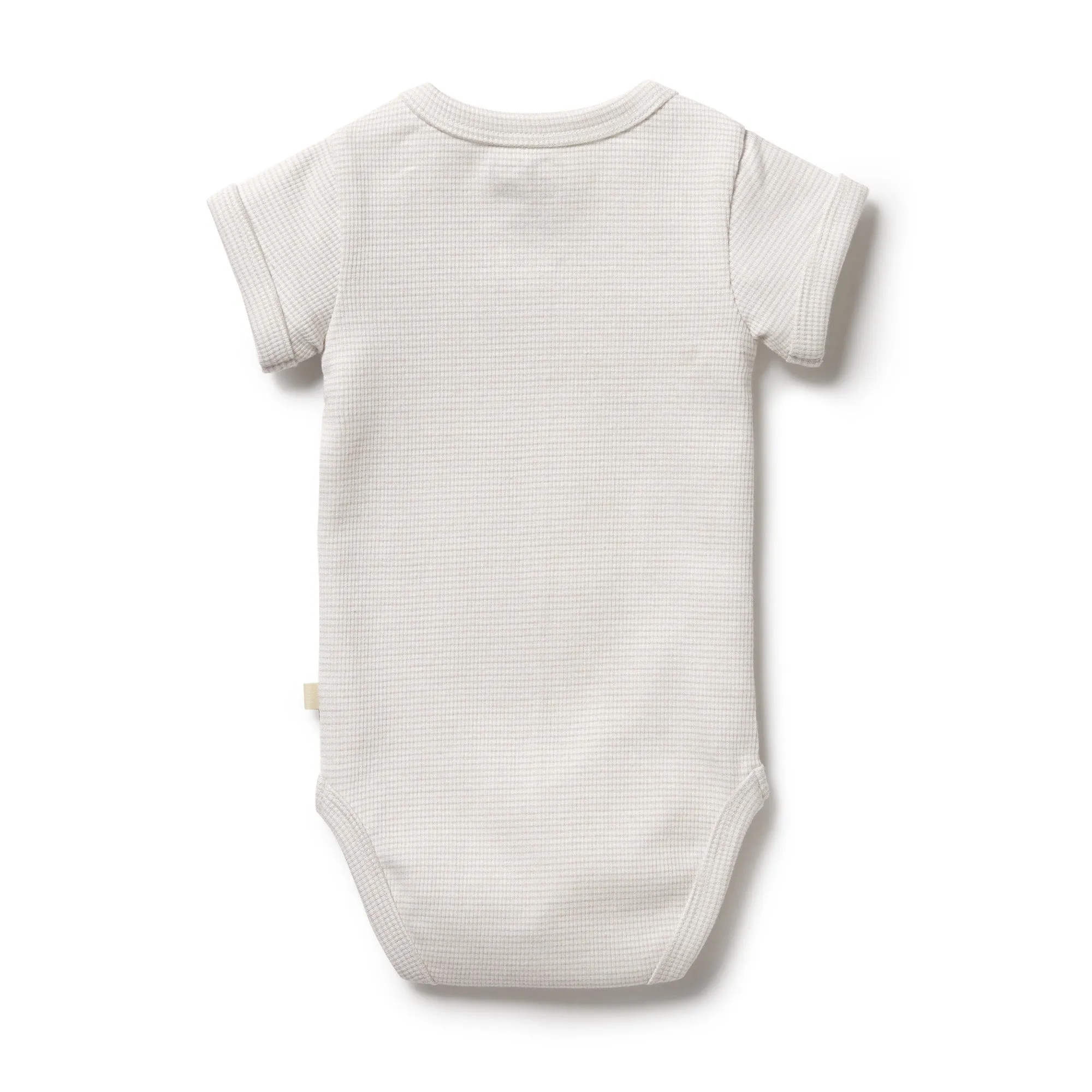 Wilson & Frenchy Organic Stripe Rib Bodysuit - Clay