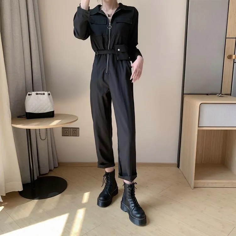 Women Jumpsuits Romper Full Sleeve Style Loose Casual Overalls