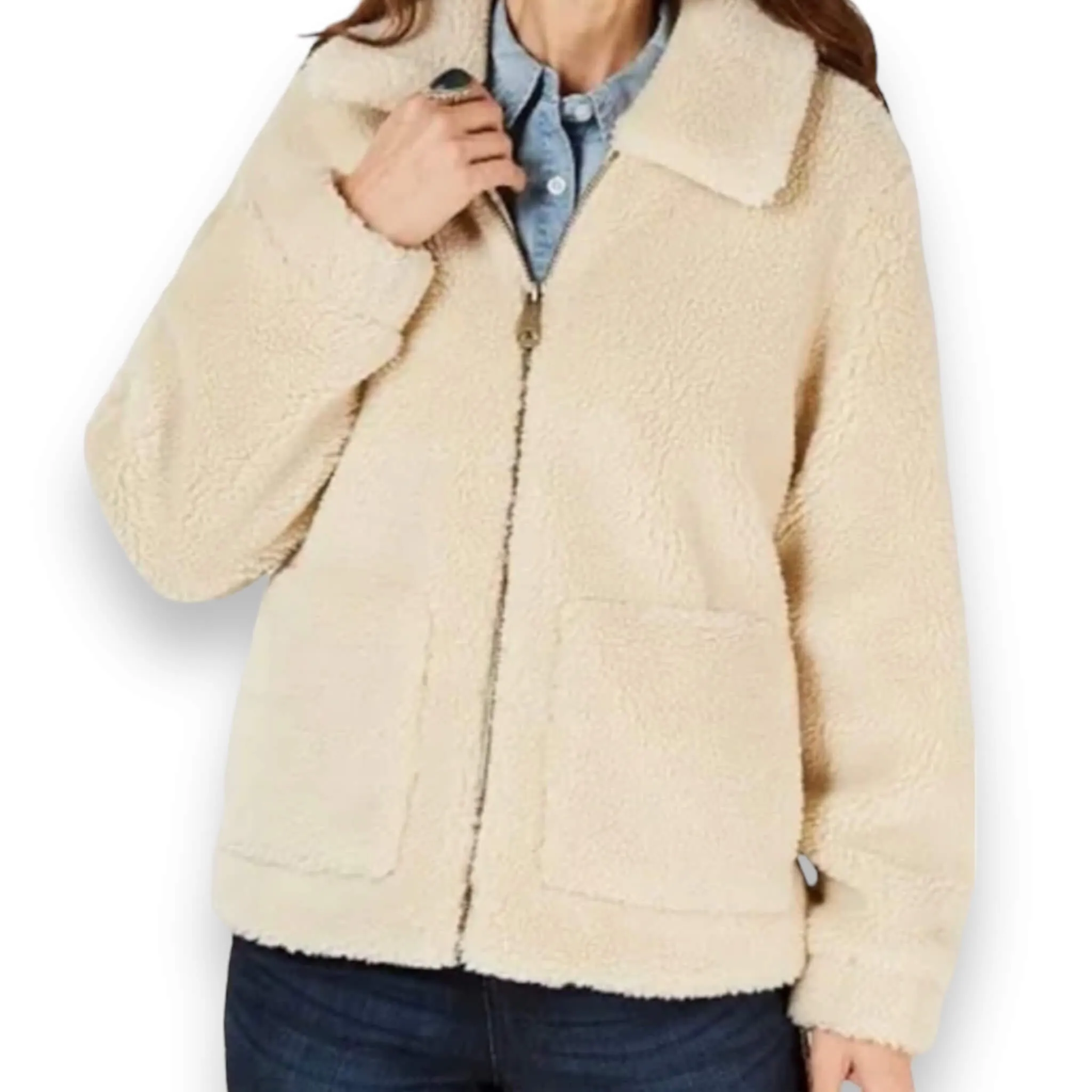 Women's Sherpa Teddy Coat