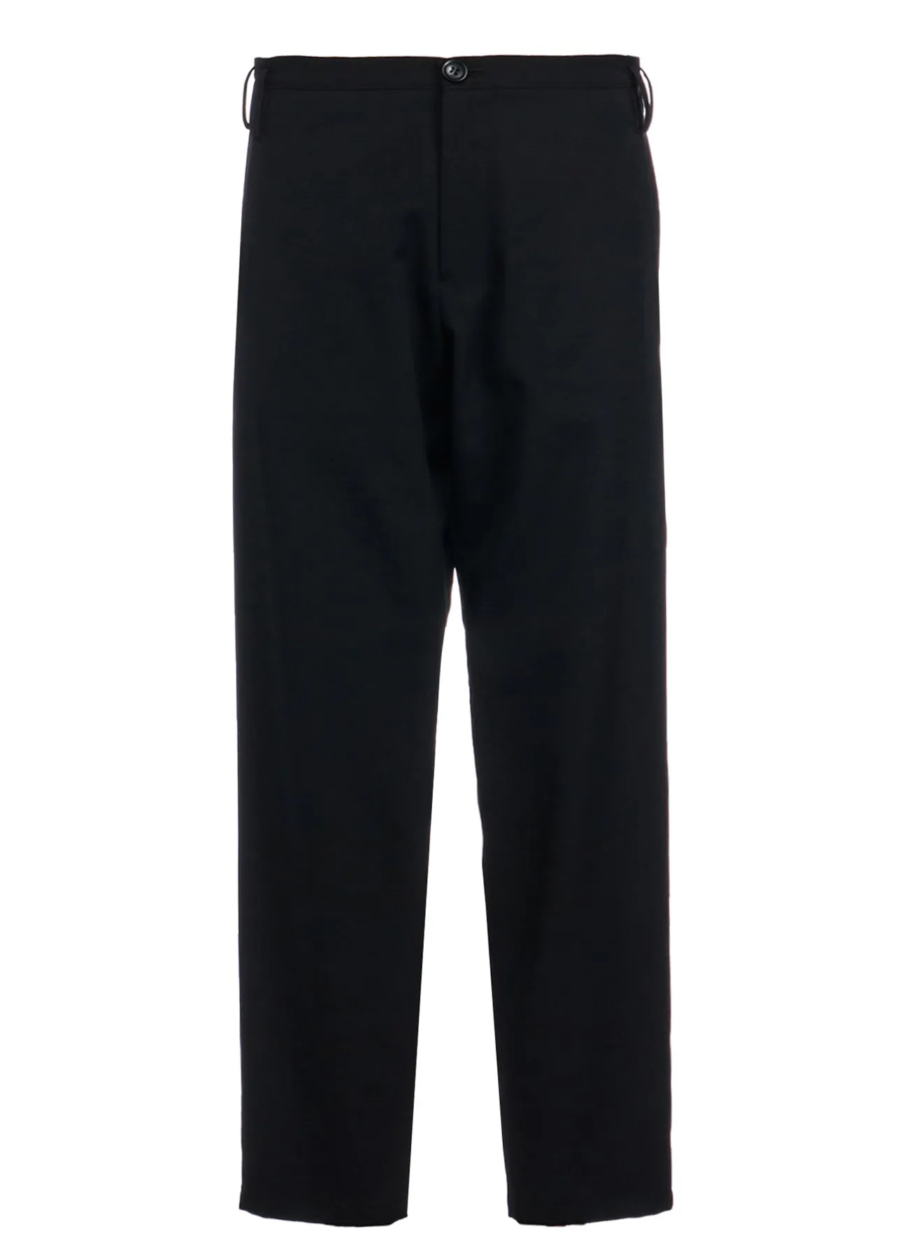 WOOL GABARDINE STRAIGHT PANTS